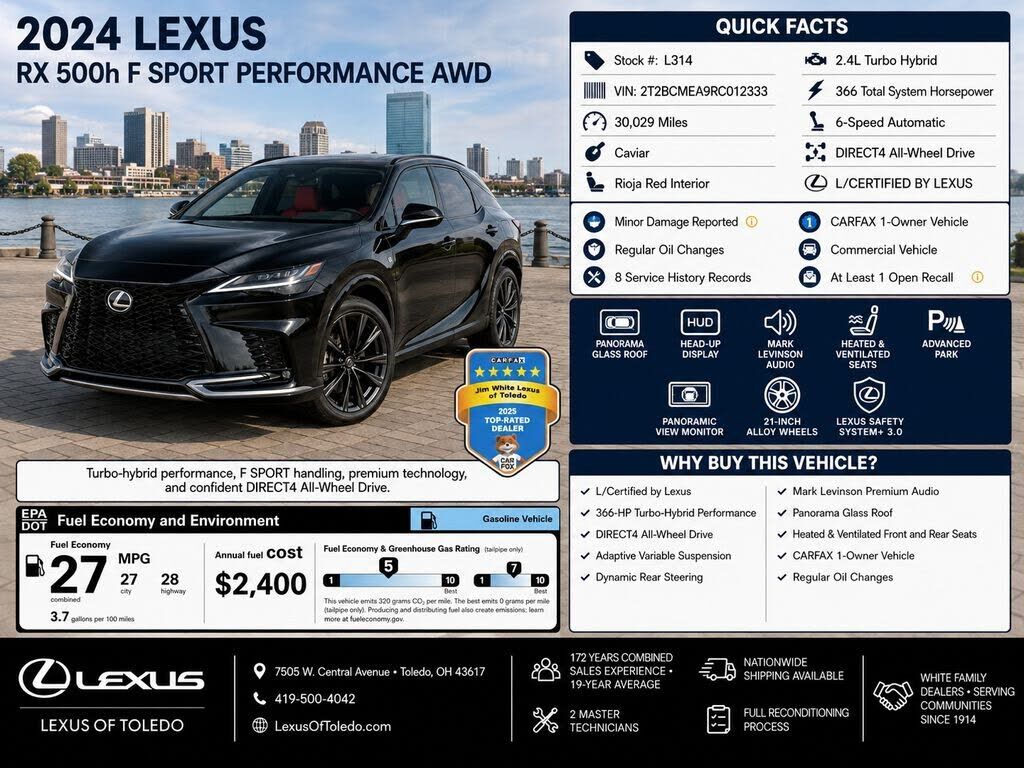 2024 LEXUS RX