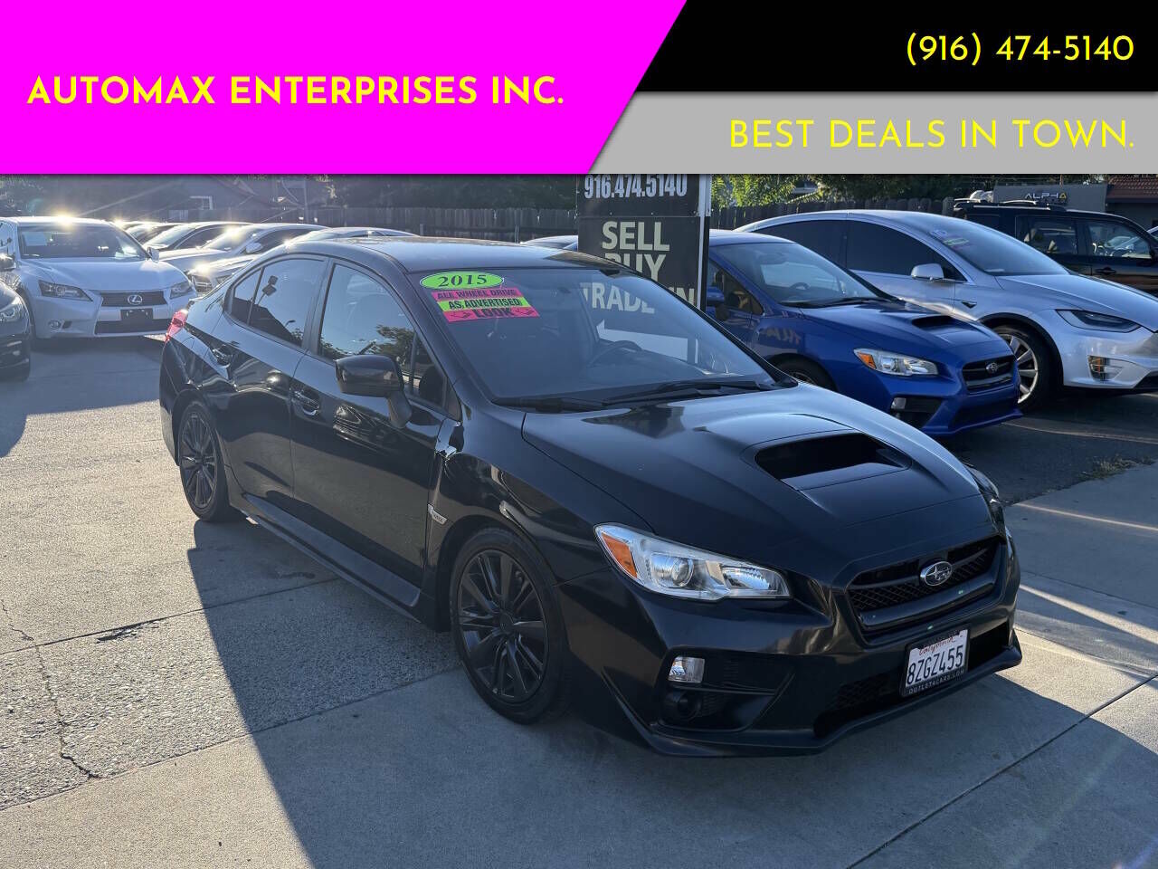 2015 SUBARU WRX