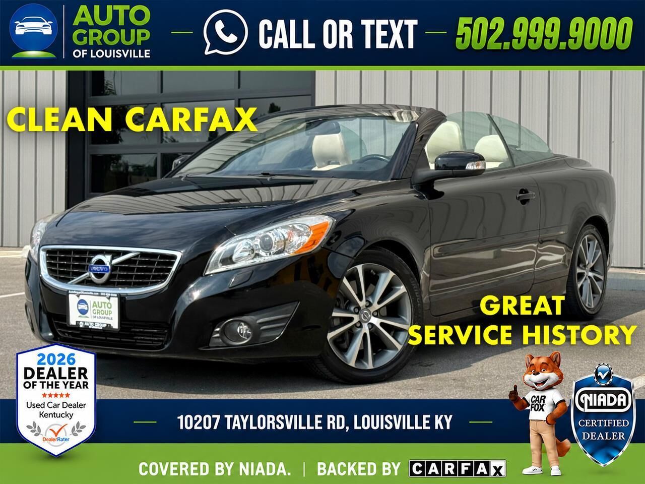 2012 VOLVO C70 / C30