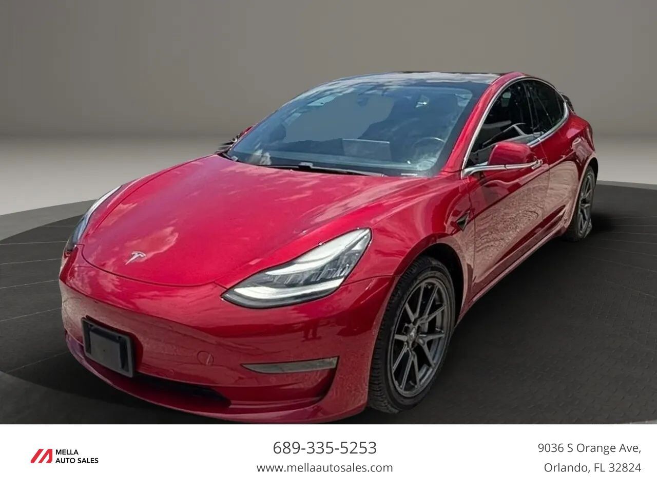 2018 TESLA Model 3