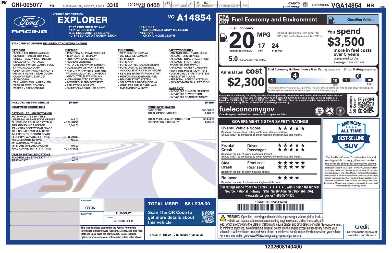 2027 FORD Explorer