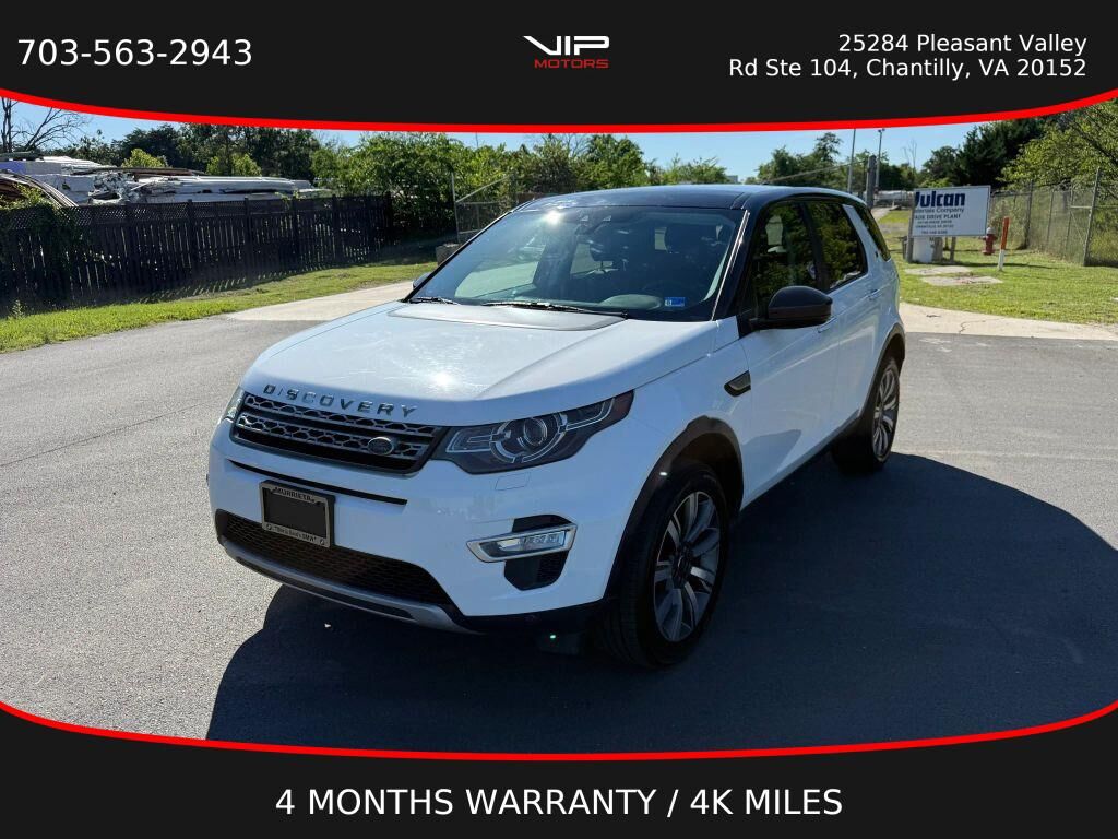 2018 LAND ROVER Discovery Sport