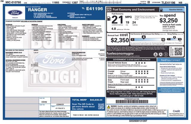 2026 FORD Ranger