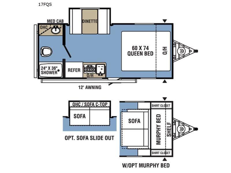 2021 FOREST RIVER Clipper Towable