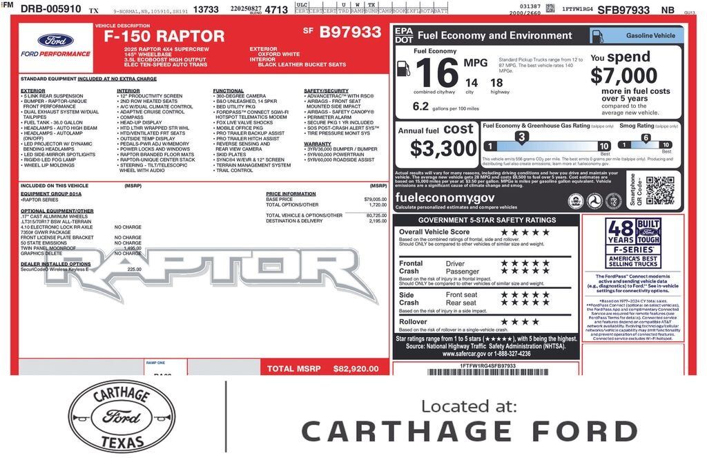 2025 FORD F-150