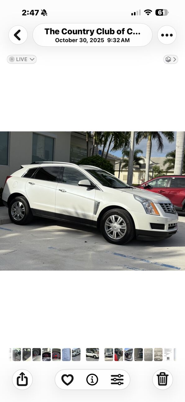 2016 CADILLAC SRX