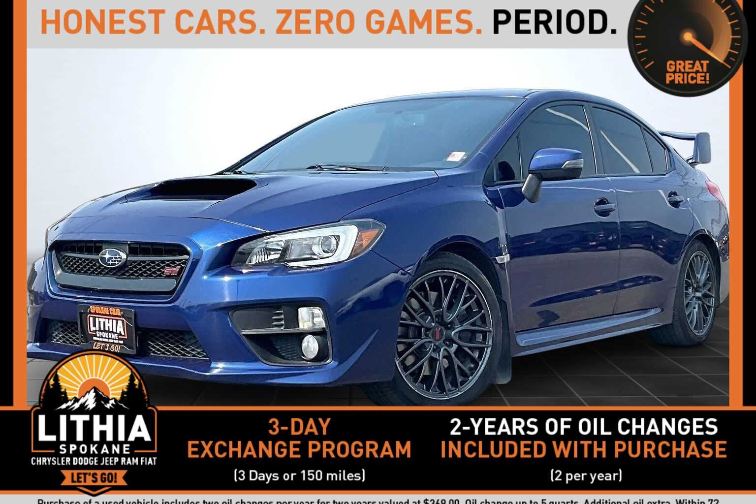 2016 SUBARU WRX