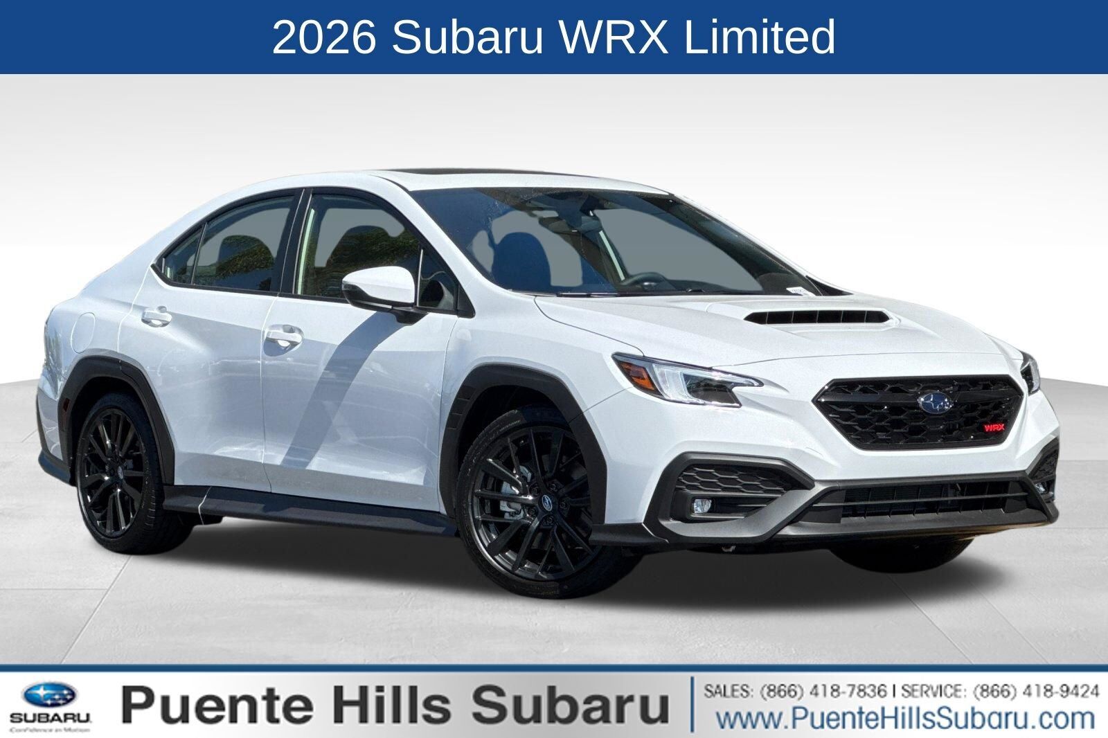 2026 SUBARU WRX