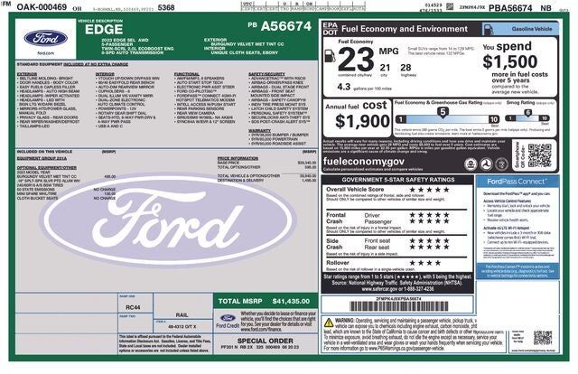 2023 FORD Edge