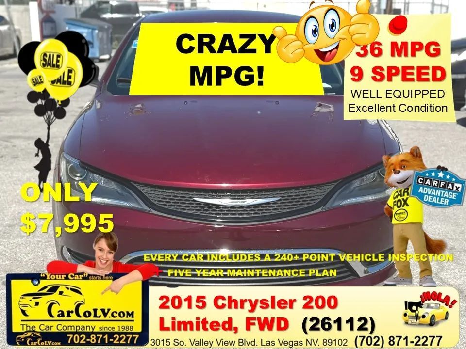 2015 CHRYSLER 200