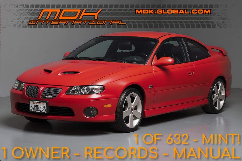 2006 PONTIAC GTO