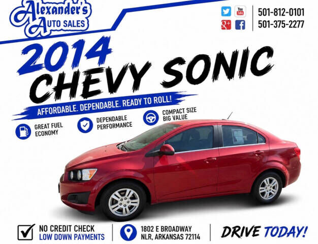 2014 CHEVROLET Sonic