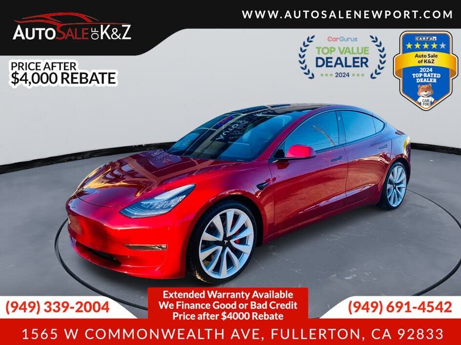2019 TESLA Model 3