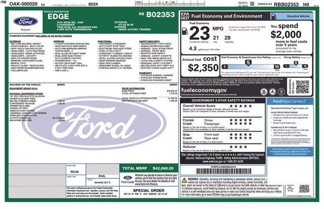 2024 FORD Edge