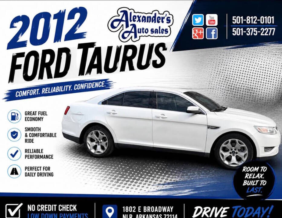 2012 FORD Taurus