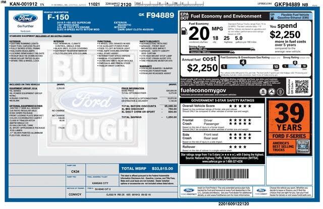 2016 FORD F-150