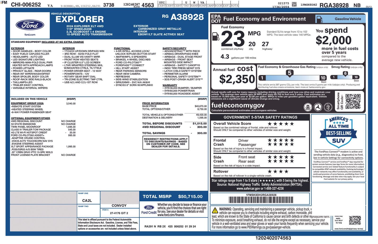 2024 FORD Explorer
