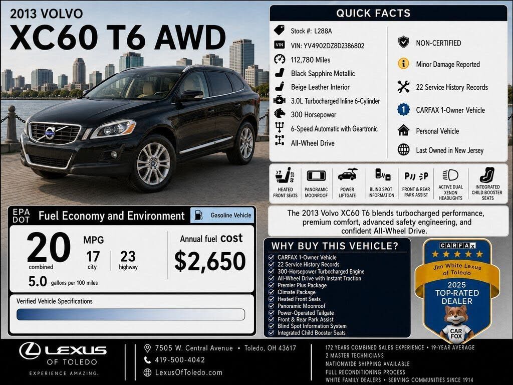 2013 VOLVO XC60