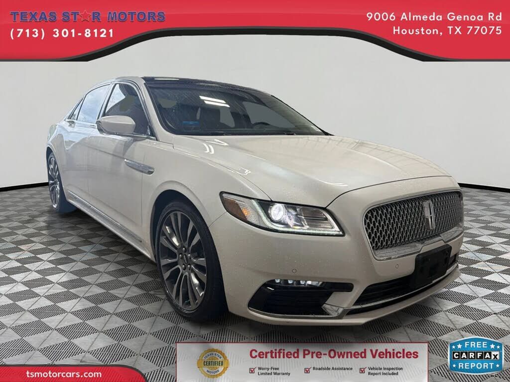 2017 LINCOLN Continental