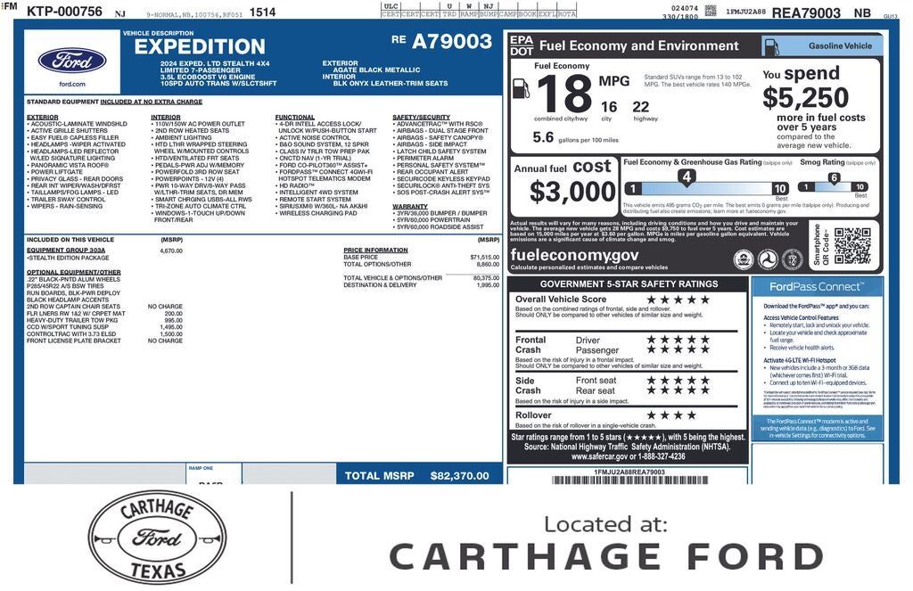2024 FORD Expedition