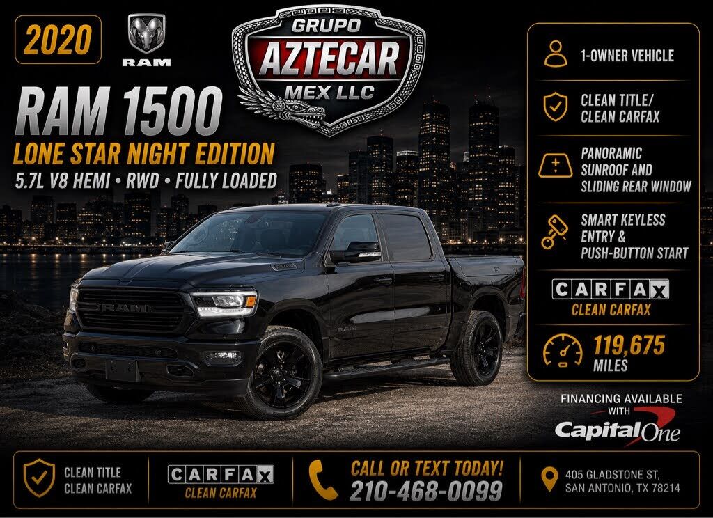 2020 RAM 1500