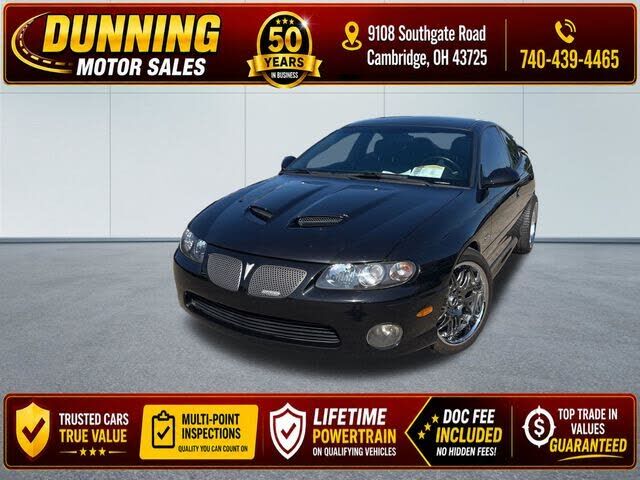 2006 PONTIAC GTO