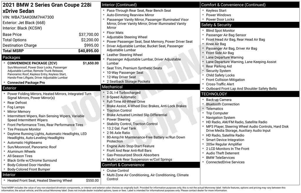 2021 BMW 2 Series