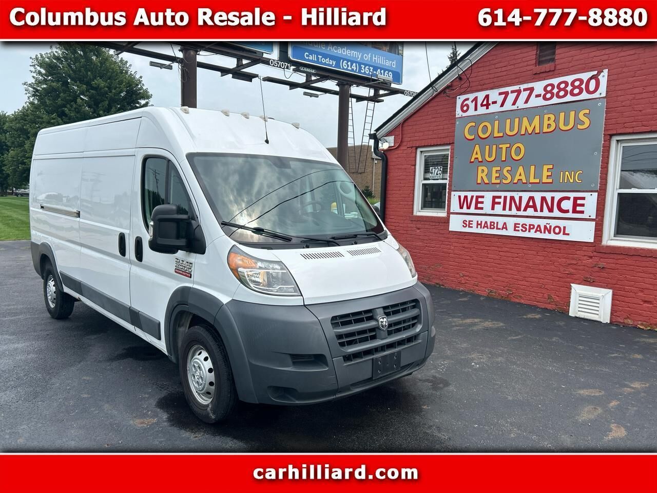 2018 RAM Promaster 2500
