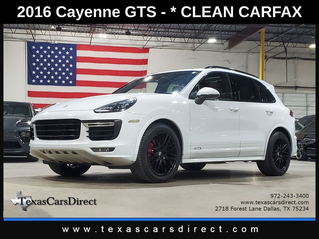 2016 PORSCHE Cayenne