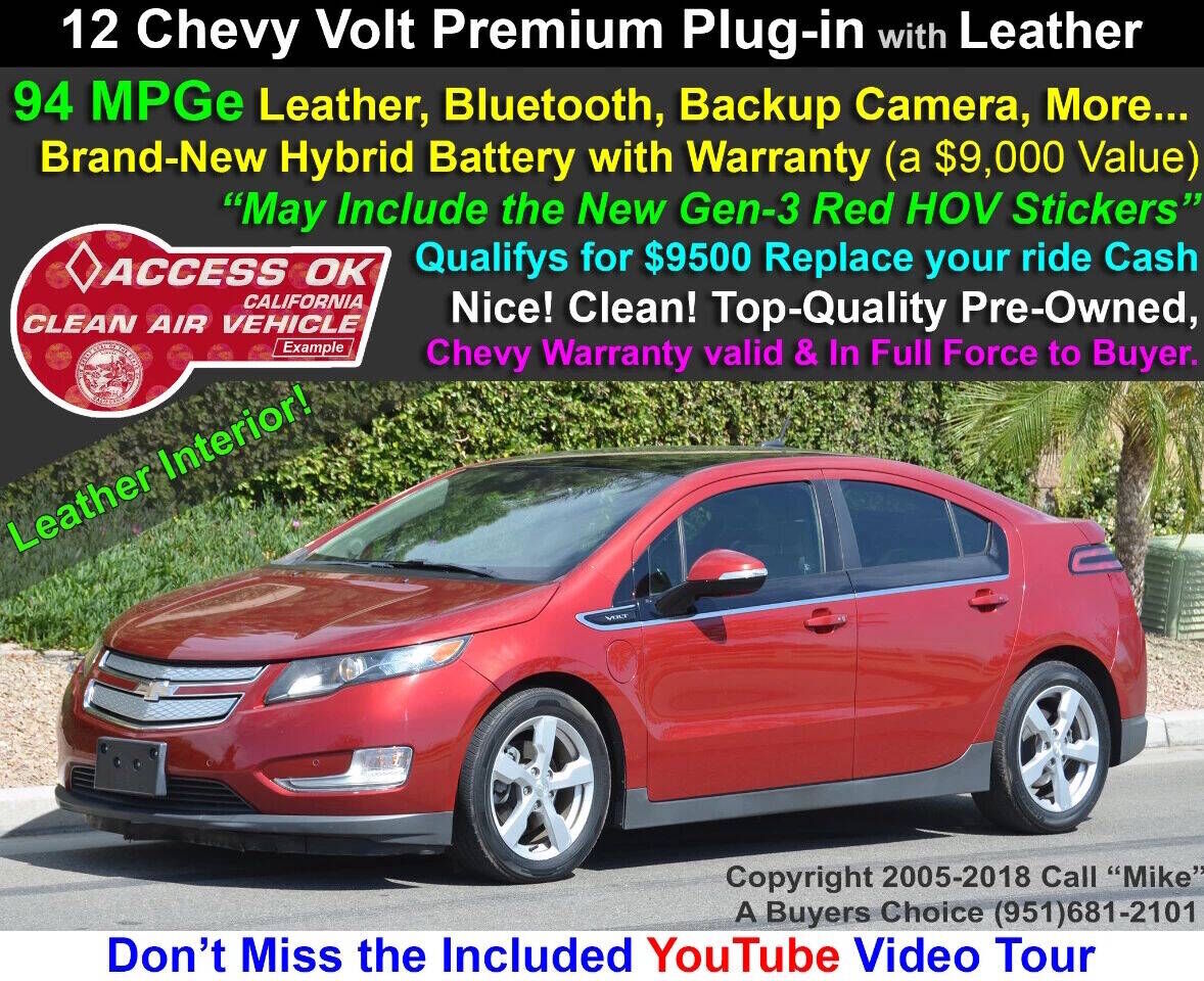 2012 CHEVROLET Volt