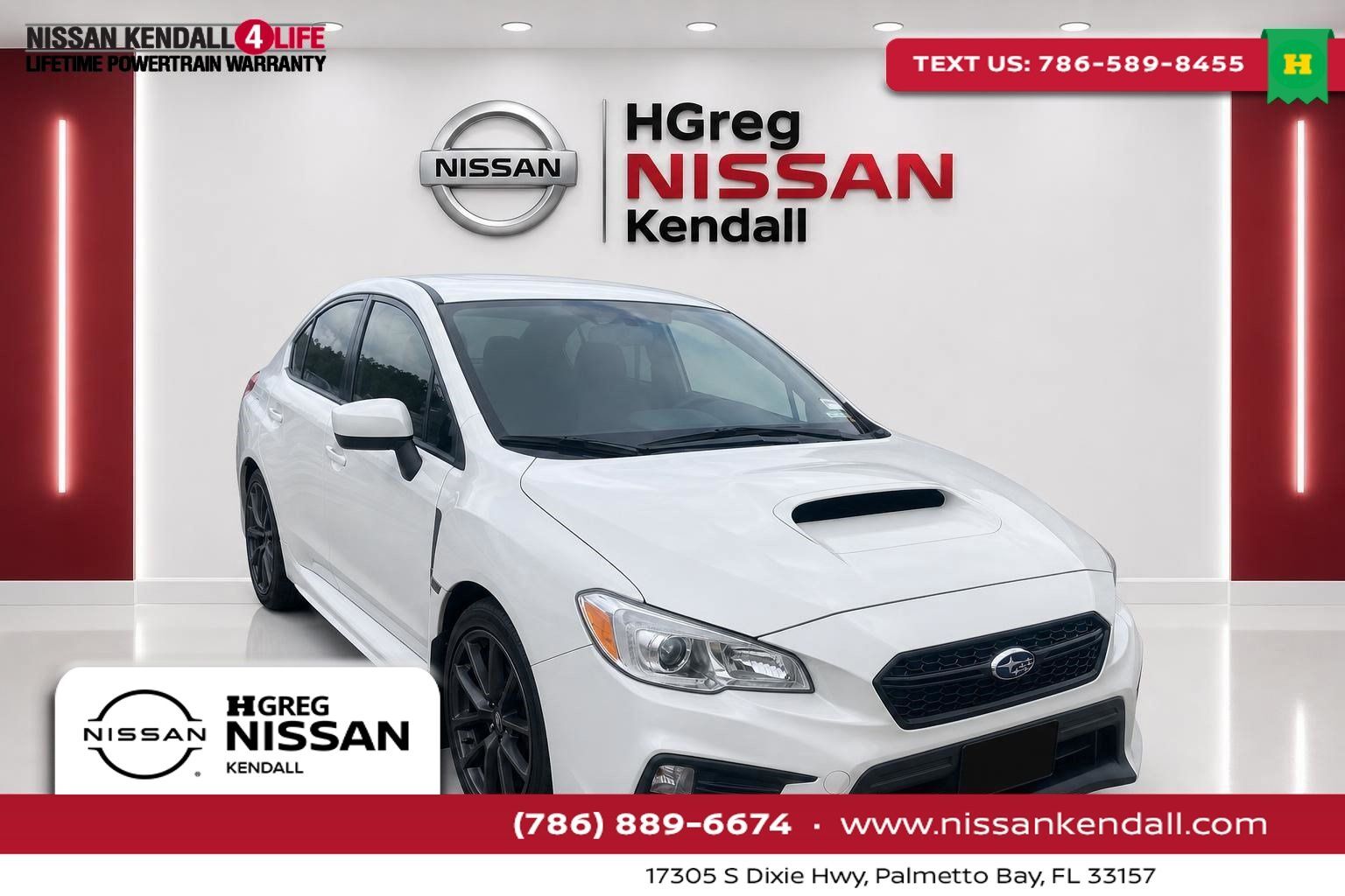 2019 SUBARU WRX