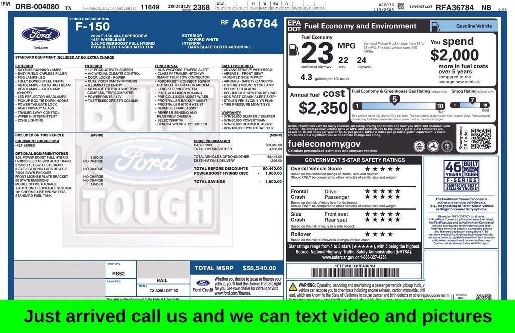 2024 FORD F-150