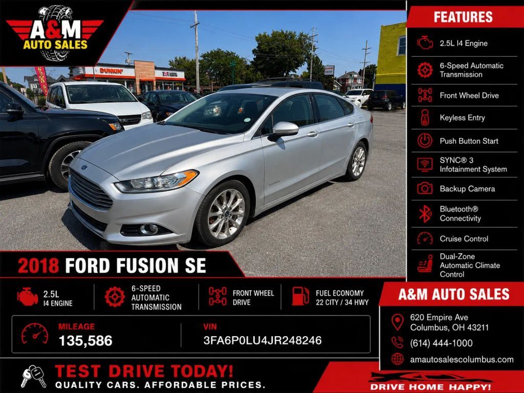2018 FORD Fusion