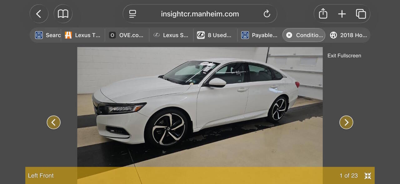 2018 HONDA Accord
