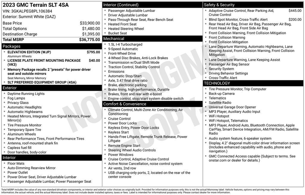 2023 GMC Terrain