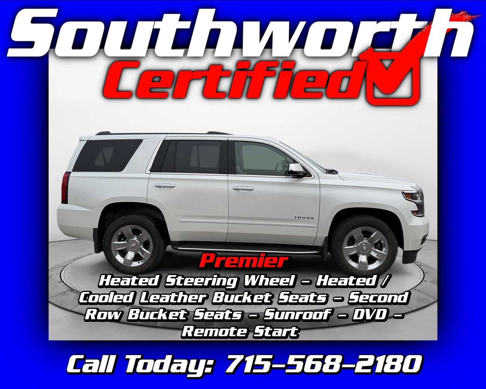 2017 CHEVROLET Tahoe