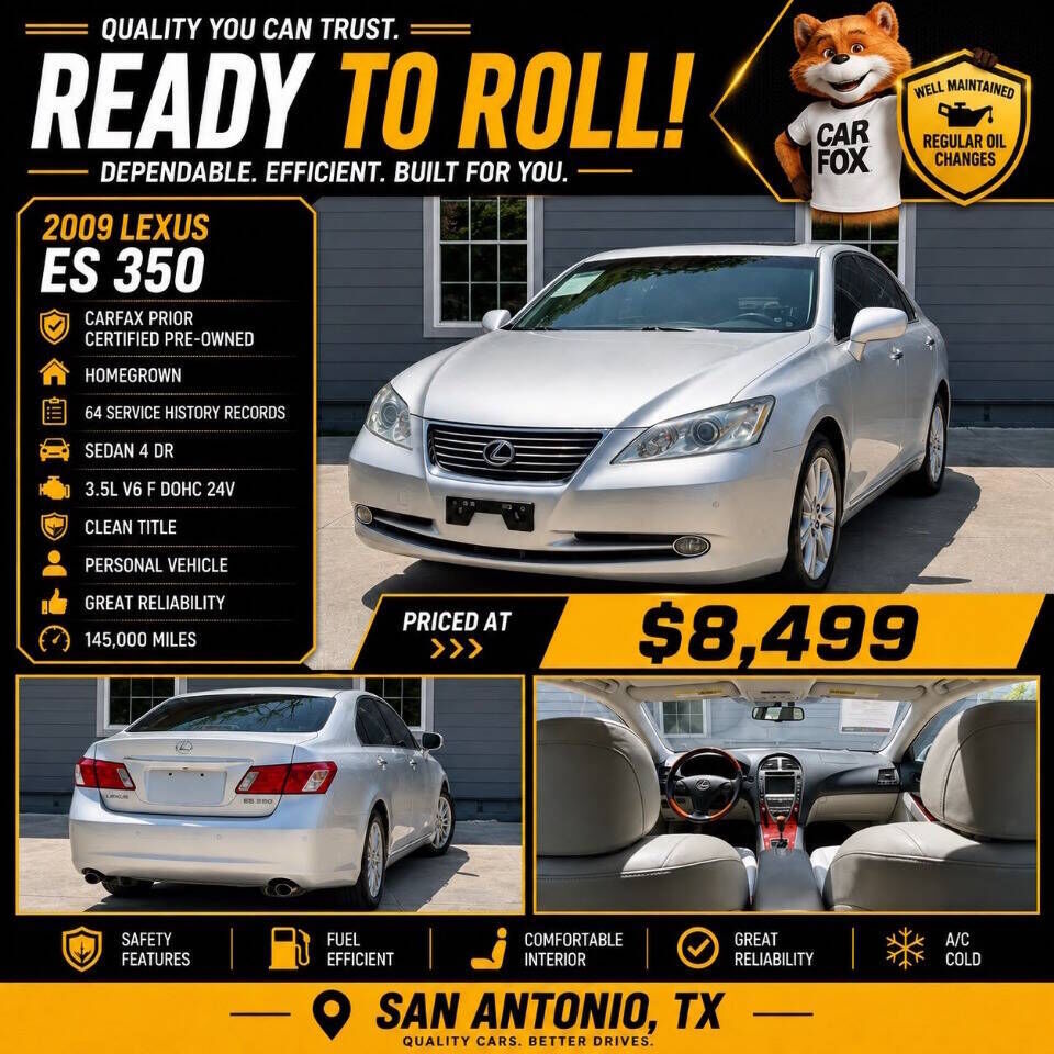 2009 LEXUS ES