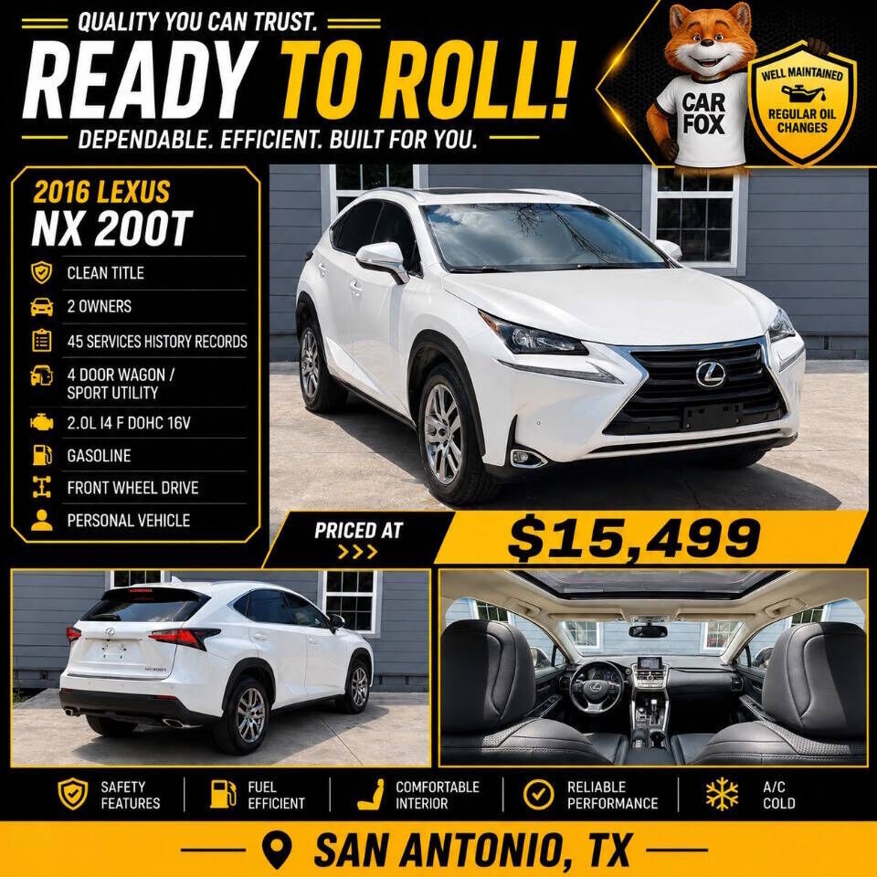 2016 LEXUS NX