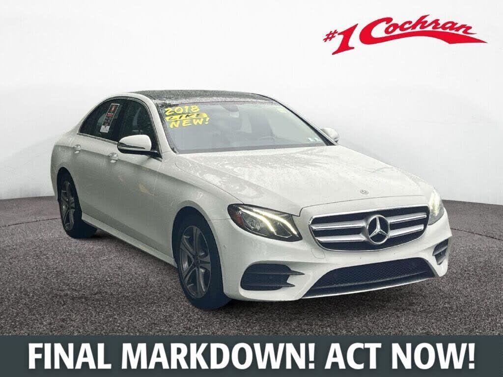 2018 MERCEDES-BENZ E-Class