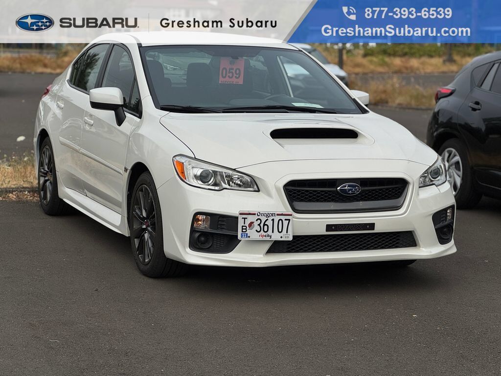 2016 SUBARU WRX