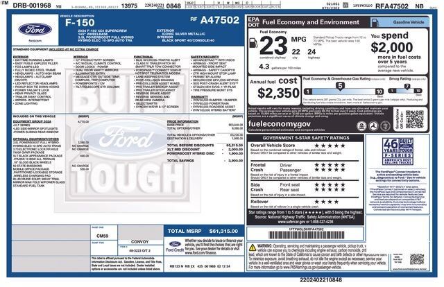 2024 FORD F-150