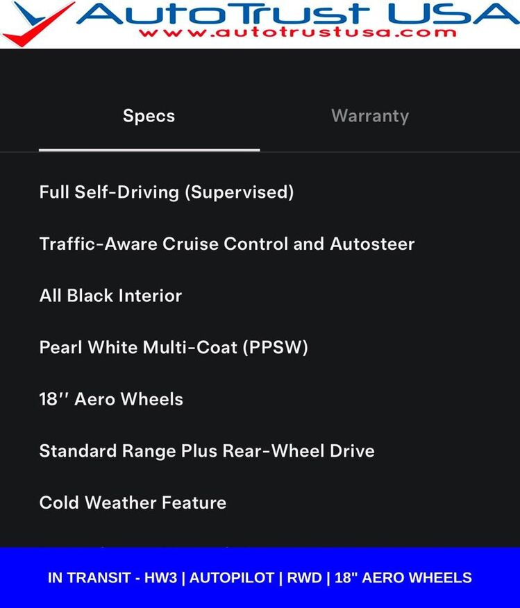 2021 TESLA Model 3
