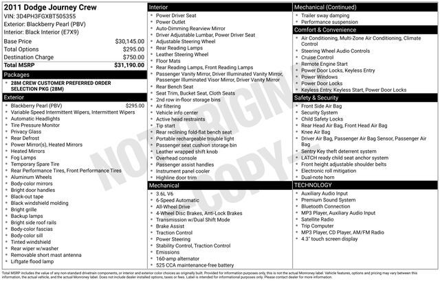 2011 DODGE Journey