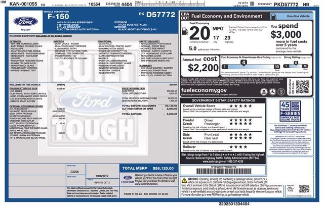 2023 FORD F-150