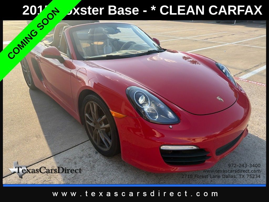 2015 PORSCHE Boxster