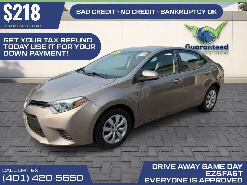 2015 TOYOTA Corolla
