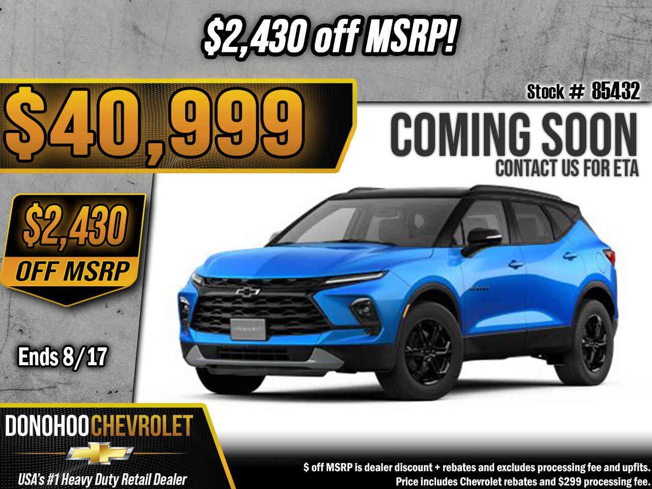 2026 CHEVROLET Blazer