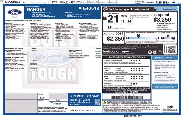 2026 FORD Ranger