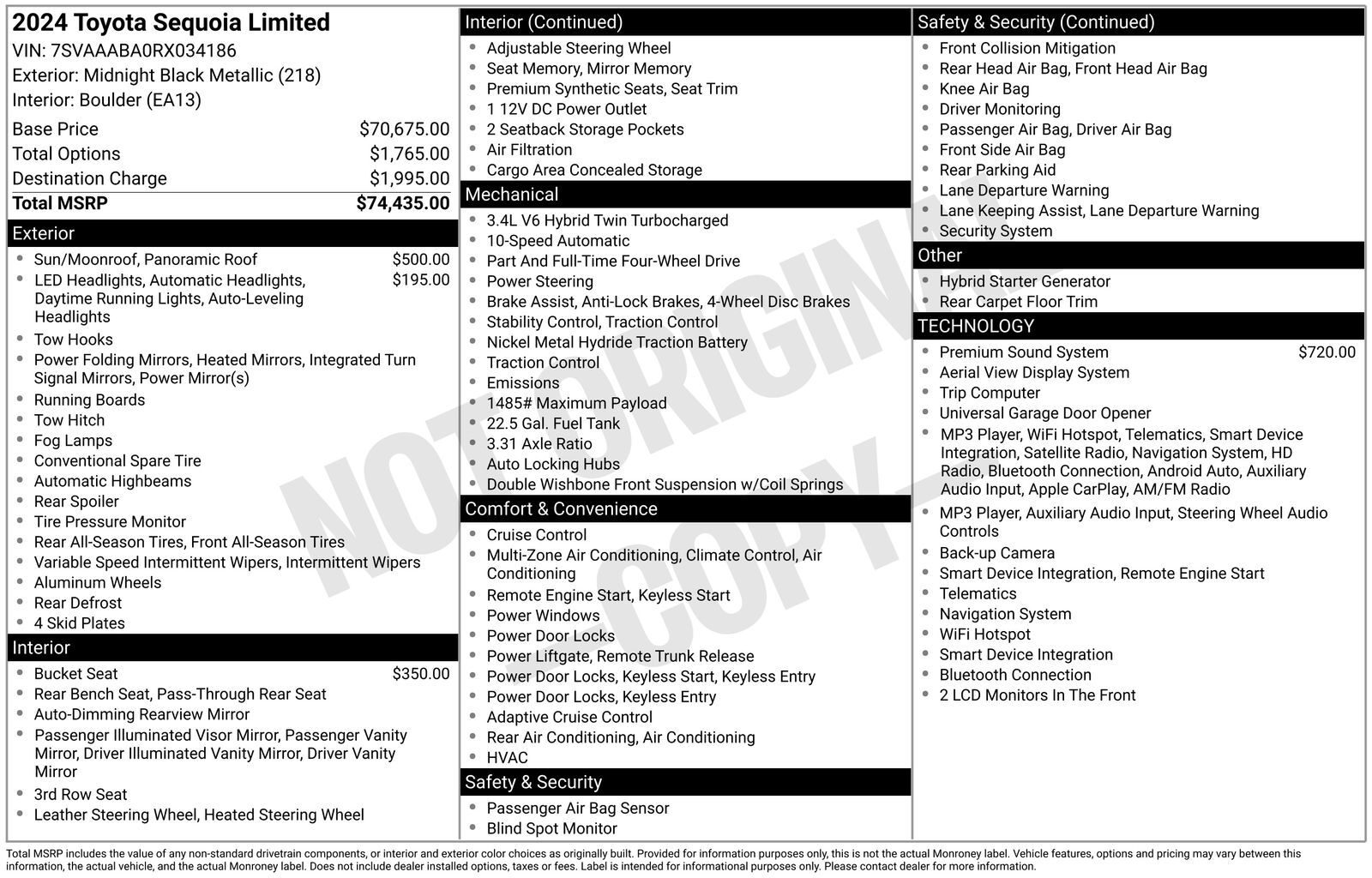 2024 TOYOTA Sequoia