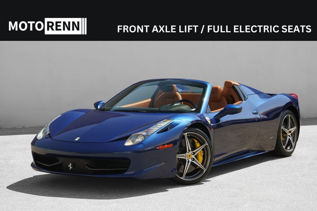 2015 FERRARI 458 Spider